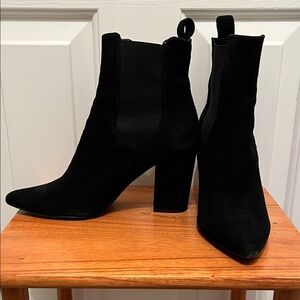 Steve Madden Black Heeled Boots